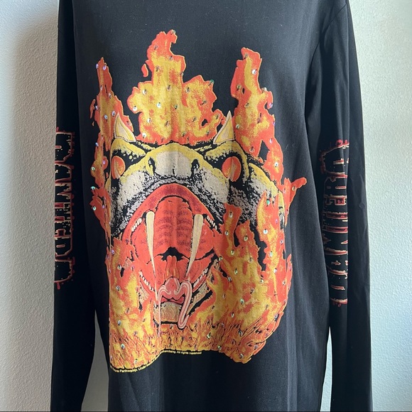 Sacred Hawk Pantera metal band long sleeve tee 🤘 - Picture 3 of 7